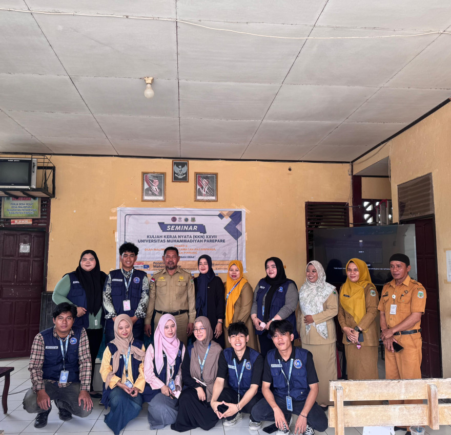 seminar program kerja di kantor desa malimpung